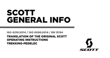 SCOTT trekking pedelec