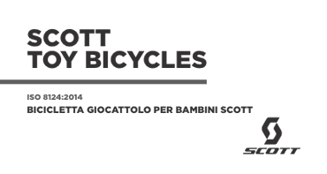 Bicicletta giocattolo per bambini SCOTT